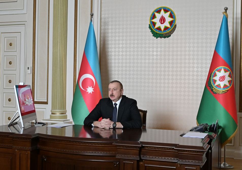 Между Президентом Литвы Гитанасом Науседой и Президентом Ильхамом Алиевым состоялся разговор в формате видеосвязи (ФОТО) (Cверсия 2)