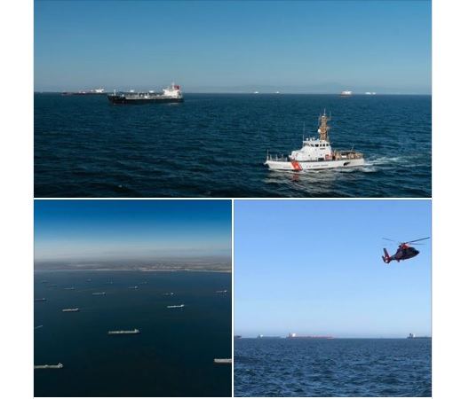 Береговая охрана США засекла аномальное скопление нефтетанкеров у берегов Калифорнии