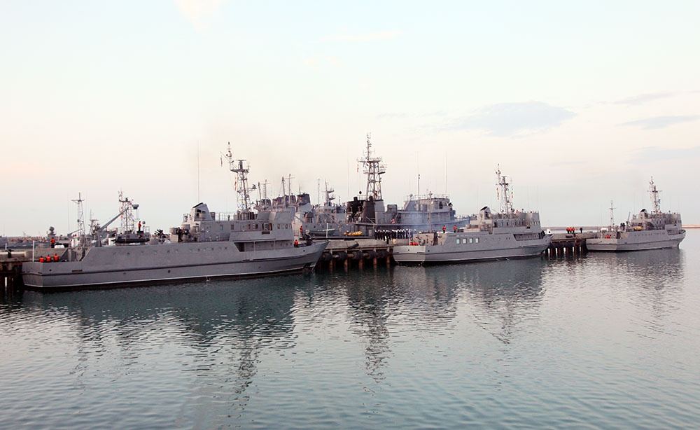 ВМС Азербайджана приступили к тактическим учениям (ФОТО/ВИДЕО)