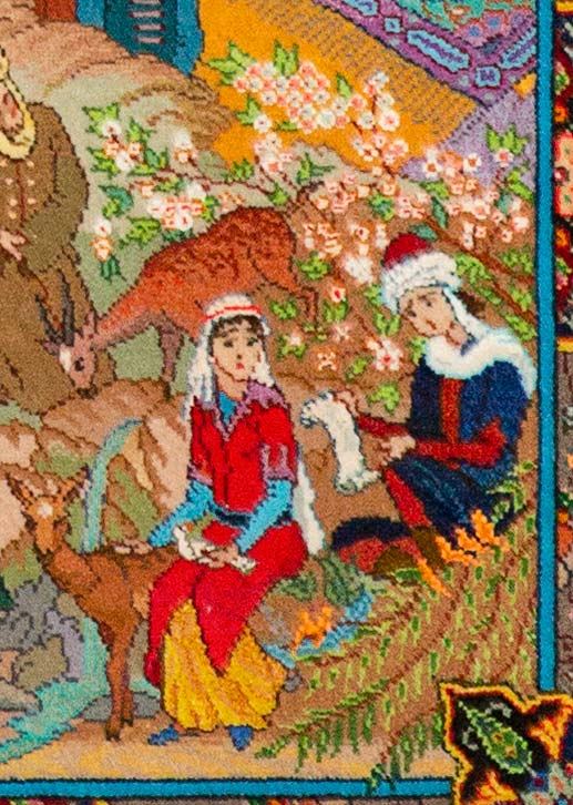 Любовь Лейли и Меджнуна, сотканная на ковре (ФОТО)