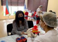 Азербайджанcкие женщины-предприниматели и популярные личности  провели акцию по сдаче крови (ФОТО)
