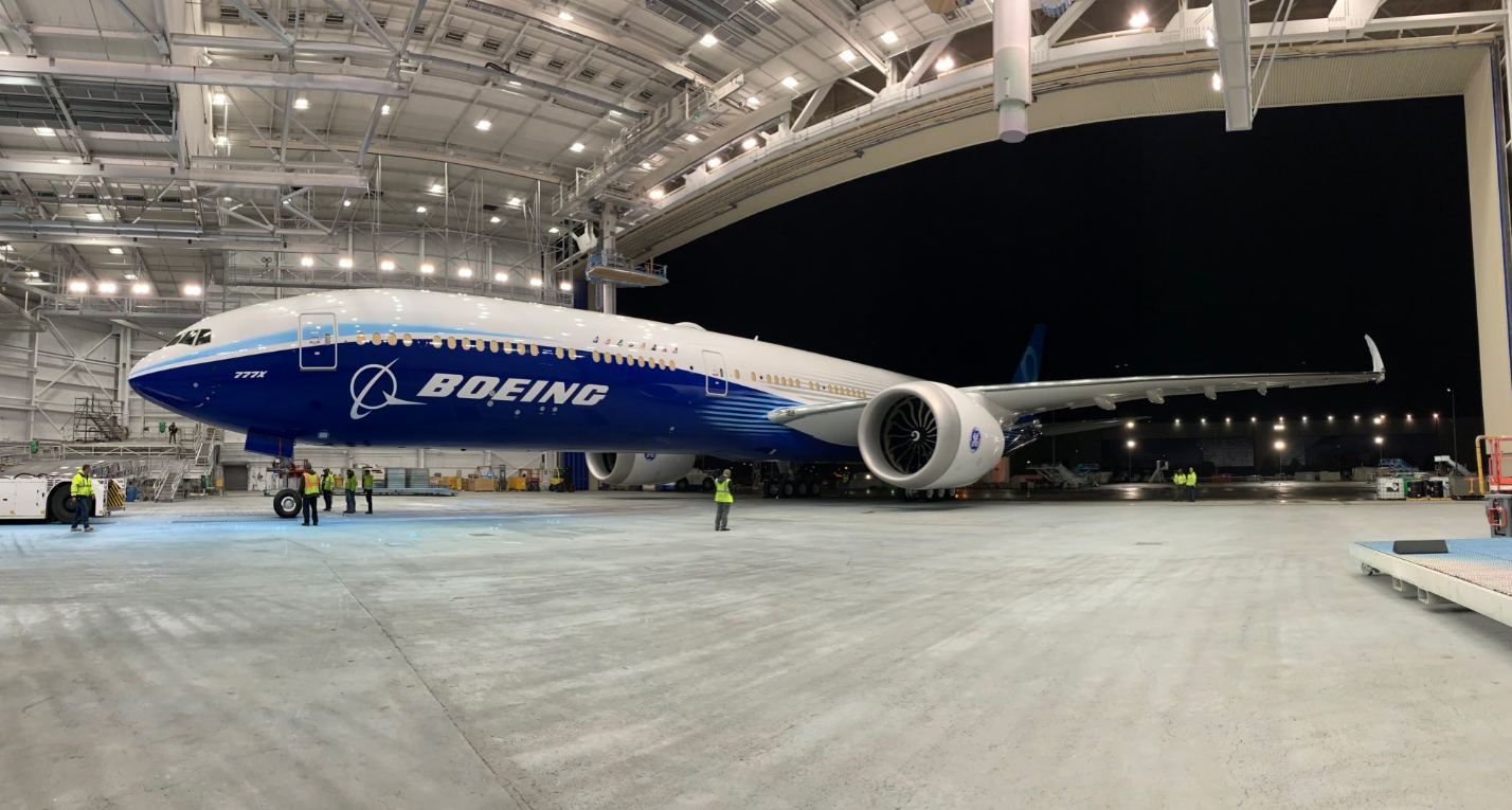 Boeing says 118 orders for 777X no longer firm under accounting rules