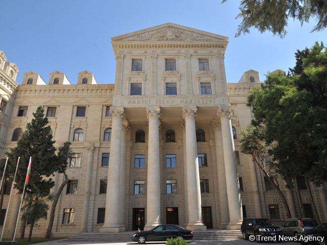 МИД Азербайджана: Политика Армении, направленная на аннексию оккупированных территорий Азербайджана, обречена на провал