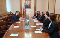 Эльмар Мамедъяров принял нового посла Узбекистана (ФОТО)