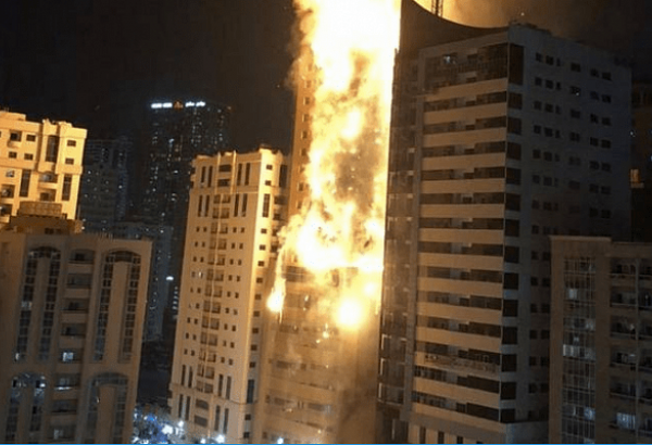 Fire breaks out at UAE residential tower