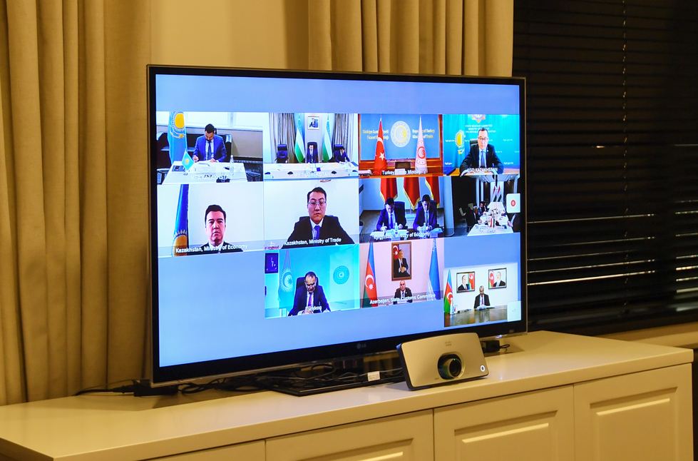 Микаил Джаббаров принял участие во встрече министров экономики стран-членов Тюркского Совета в формате видеоконференции (ФОТО)