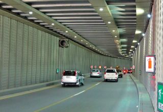 В одном из тоннелей Баку модернизировано освещение (ФОТО)