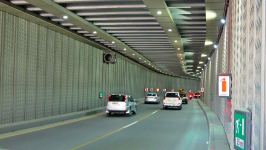 Avtomobil tunellərində əlavə işıqlandırma sistemləri qurulub (FOTO)
