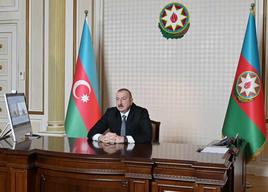 Президент Ильхам Алиев: Абсолютное большинство нашей молодежи воспитано в национальном духе, в духе патриотизма, и сегодня она готова приложить свои знания для всестороннего развития нашей страны