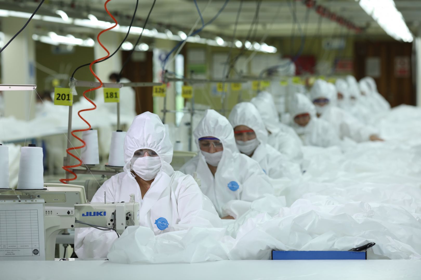 Azerbaijan's textile factory reveals daily production volume of medical masks (PHOTO)