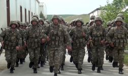 Привлеченные к учениям войска ВС Азербайджана направляются в районы оперативного предназначения (ФОТО/ВИДЕО)