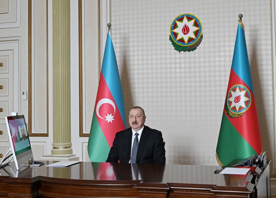 Состоялась встреча Президента Азербайджана Ильхама Алиева и Президента Молдовы Игоря Додона в формате видеоконференции (ФОТО) (версия 2)