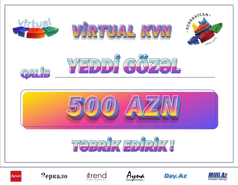 В Азербайджане определился победитель виртуального сезона КВН – избранные кадры (ВИДЕО)