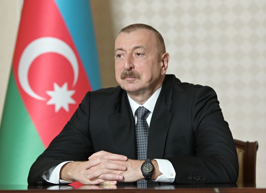 Videoconference held between Signify executives, Azerbaijani president (PHOTO)