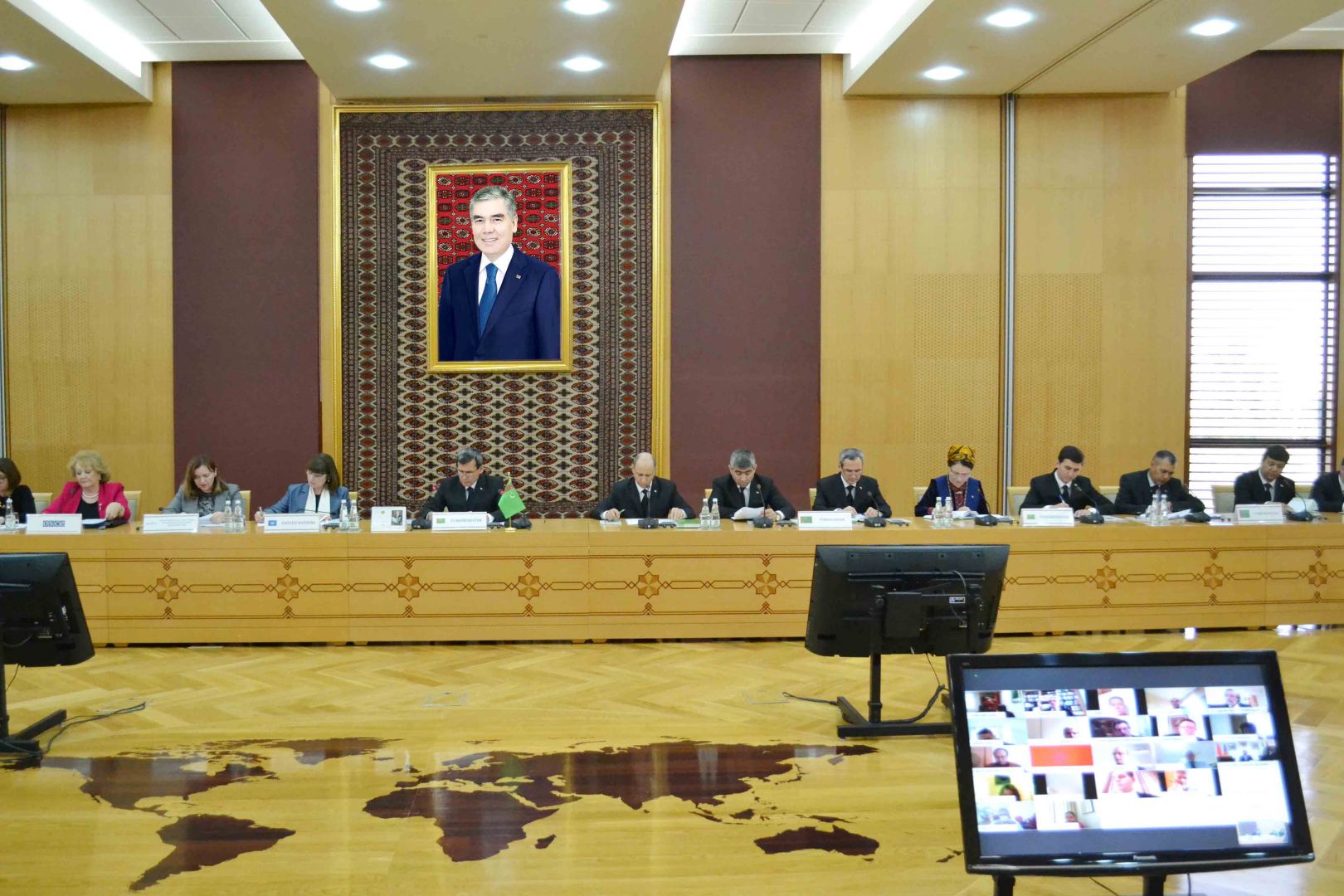 Туркменистан поддерживает лидирующую роль ВОЗ в координации глобальной борьбы с пандемией (ФОТО)