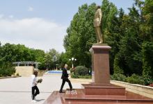 Президент Ильхам Алиев и Первая леди Мехрибан Алиева прибыли в Шамахинский район (ФОТО/ВИДЕО)