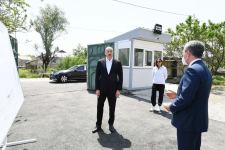 Президент Ильхам Алиев и Первая леди Мехрибан Алиева ознакомились с работами, проводимыми в рамках реконструкции святилища Пирсаат Баба в Шамахе (ФОТО/ВИДЕО) (Версия 2)