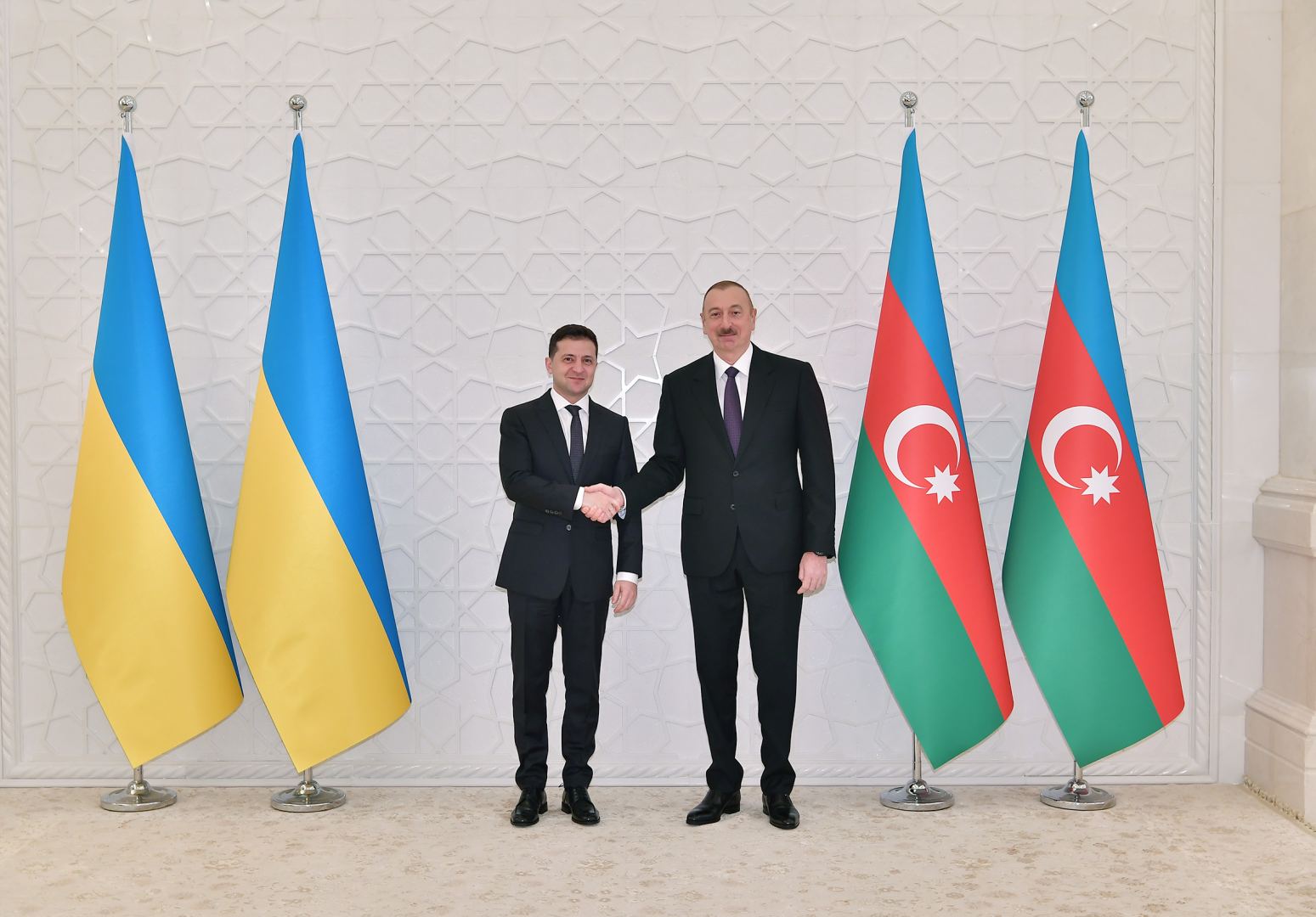 Ukraine’s President Volodymyr Zelensky makes phone call to Azerbaijan’s President Ilham Aliyev