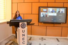 UNEC-in 90 illiyinə həsr olunan beynəlxalq elmi konfrans keçirilib (FOTO)