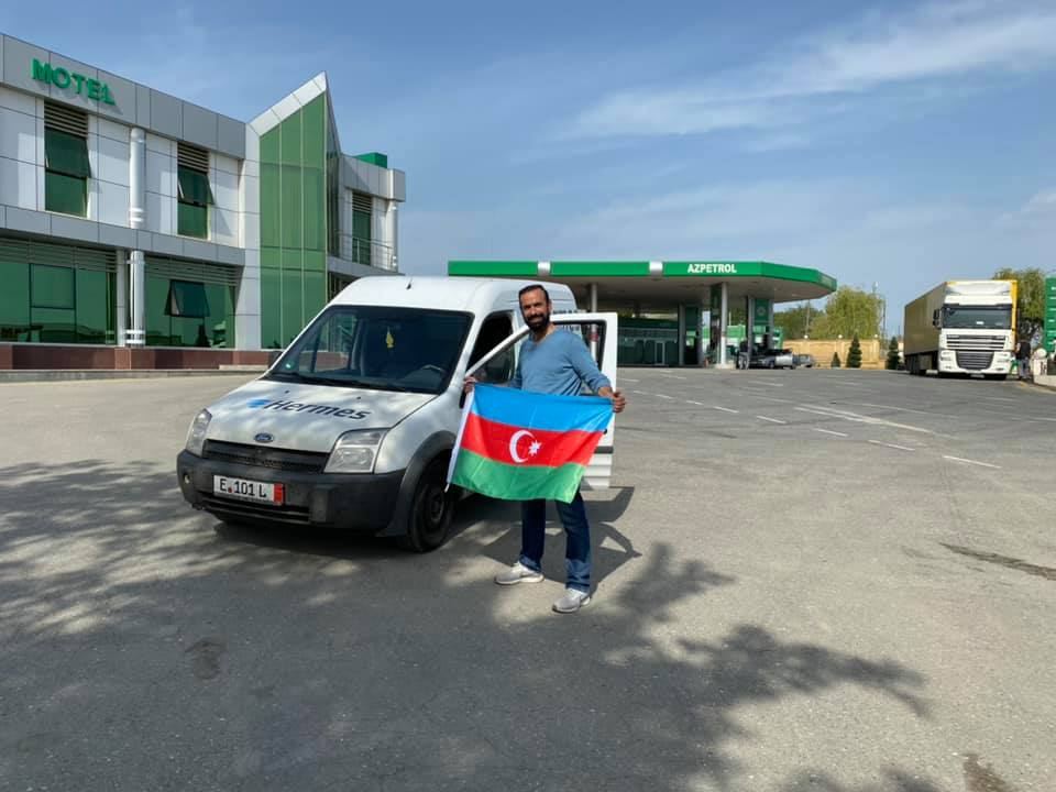 Фарид Новрузи вернулся в Баку – впереди его ждет второй этап кругосветного путешествия (ВИДЕО, ФОТО)