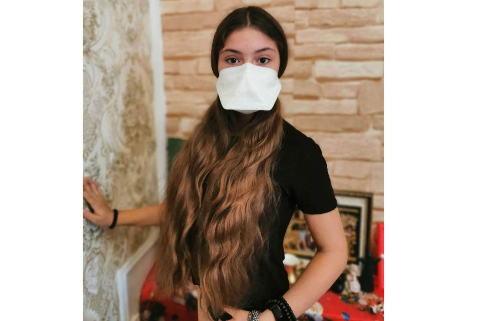 12-летняя азербайджанская актриса призвала сверстников носить защитные маски