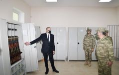 Президент Ильхам Алиев побывал в Н-ской воинской части на территории Агдамского района (ФОТО/ВИДЕО) (версия 2)