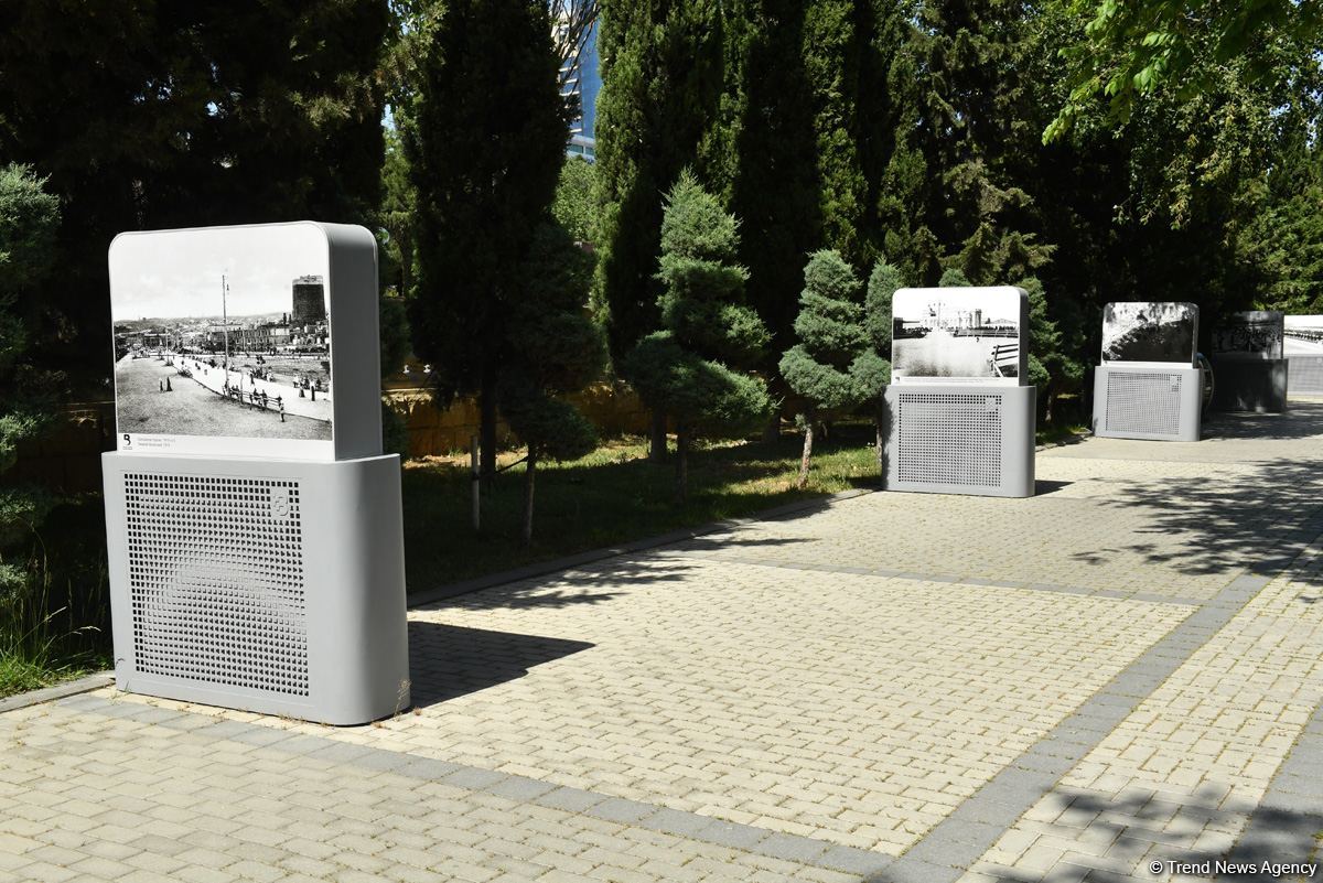 Exhibition of historical Baku photos opens on Baku boulevard (PHOTO)