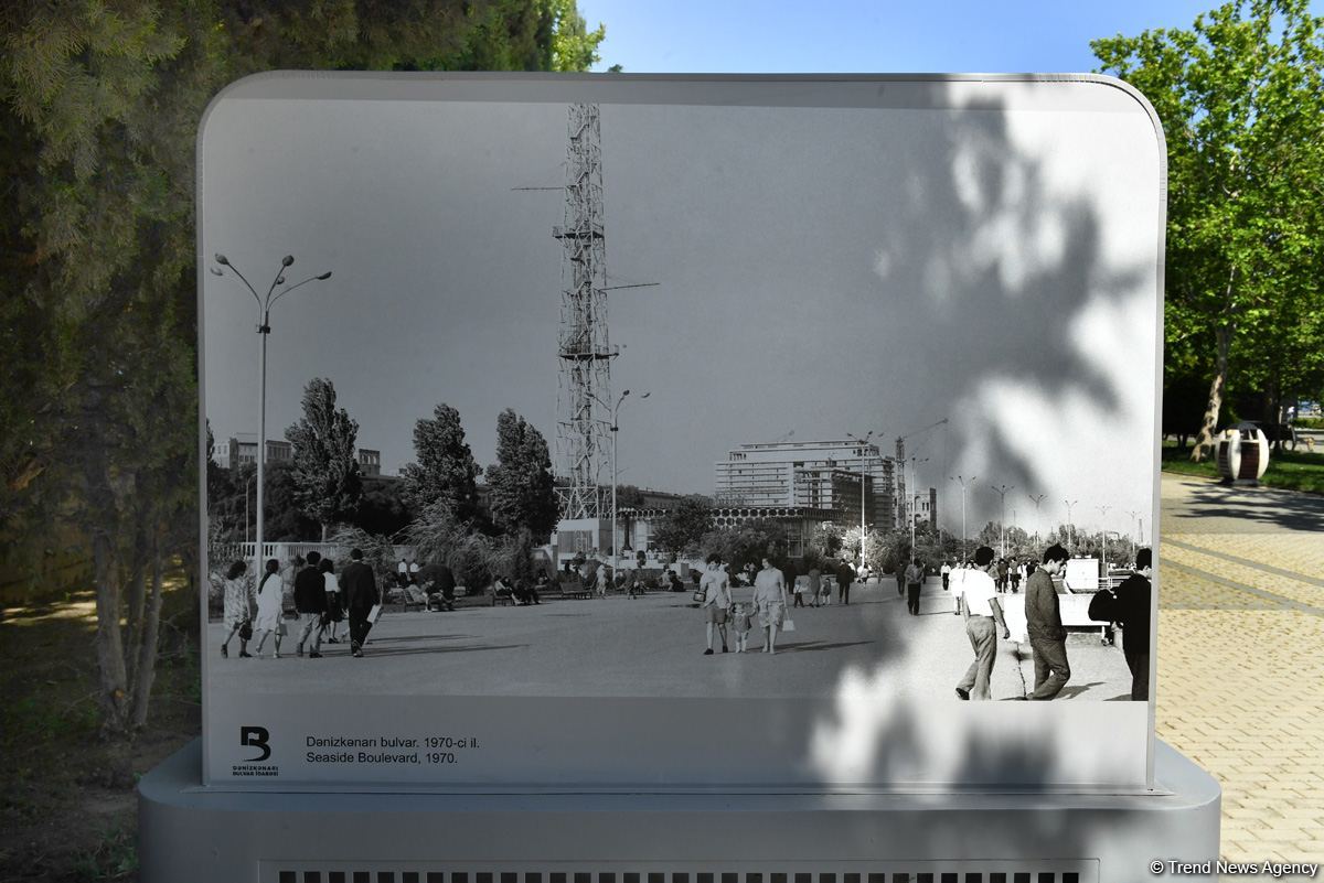 Exhibition of historical Baku photos opens on Baku boulevard (PHOTO)