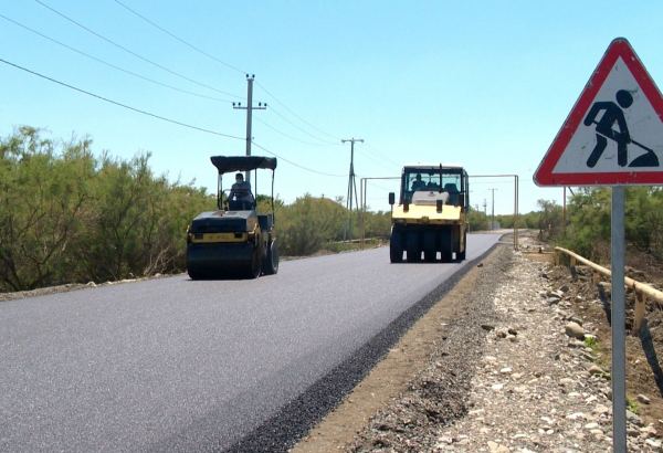 Завершается строительство автомобильной дороги Уджар-Зардаб-Агджабеди