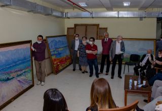 Комиссия в расширенном составе провела мониторинг состояния картин в Азербайджанском Национальном Музее Искусств (ФОТО)