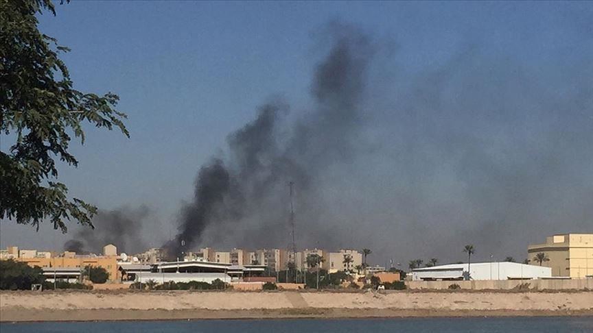 Rocket falls inside Baghdad's Green Zone, no casualties, police sources say