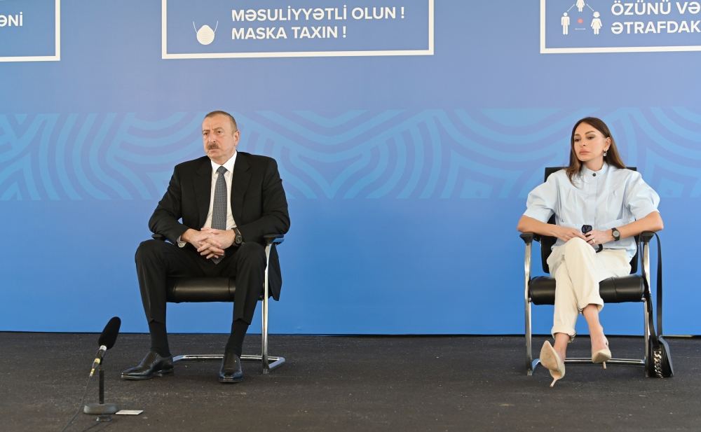 При участии Президента Ильхама Алиева и Первой леди Мехрибан Алиевой состоялось открытие трех больниц модульного типа (ФОТО/ВИДЕО)