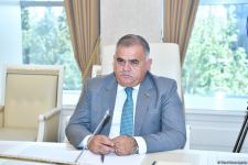 Azerbaijani officials discuss bilateral relations with Georgian ambassador (PHOTO)