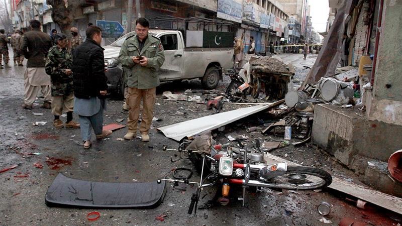 В результате взрыва на юго-западе Пакистана ранены пять человек