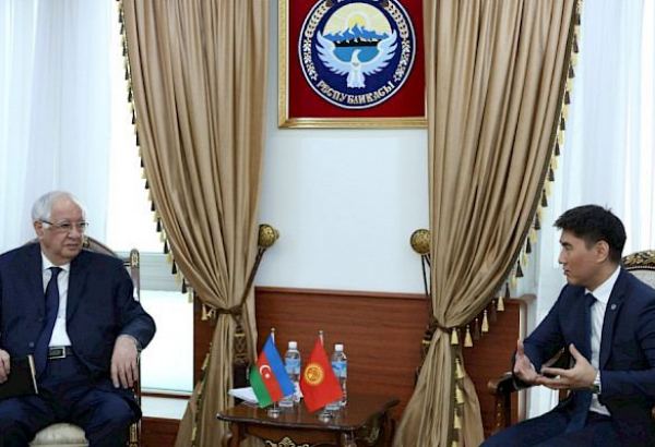 Глава МИД Кыргызстана и посол Азербайджана обсудили вопросы двустороннего сотрудничества