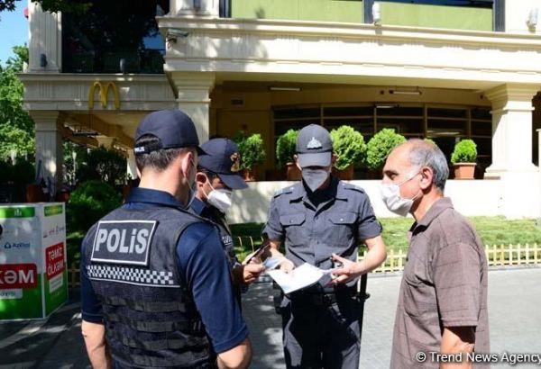 Polis COVİD-19-la bağlı profilaktik tədbirlərini davam etdirir (VİDEO)