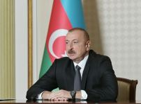 Состоялась видеоконференция между Президентом Ильхамом Алиевым и вице-президентом и другими представителями компании Microsoft (ФОТО)