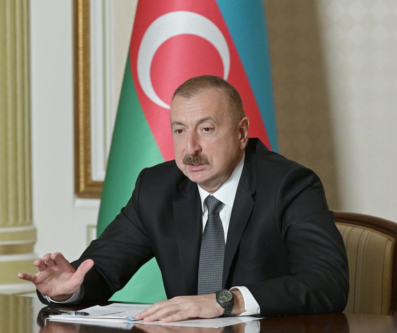 Состоялась видеоконференция между Президентом Ильхамом Алиевым и новым вице-президентом и другими представителями Всемирного банка (ФОТО)