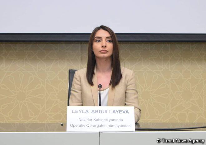Leyla Abdullayeva: Son bir ay ərzində 1000-ə yaxın vətəndaş Azərbaycana gətirilib