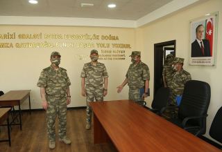В прифронтовой зоне открылась еще одна воинская часть азербайджанской армии (ФОТО/ВИДЕО)