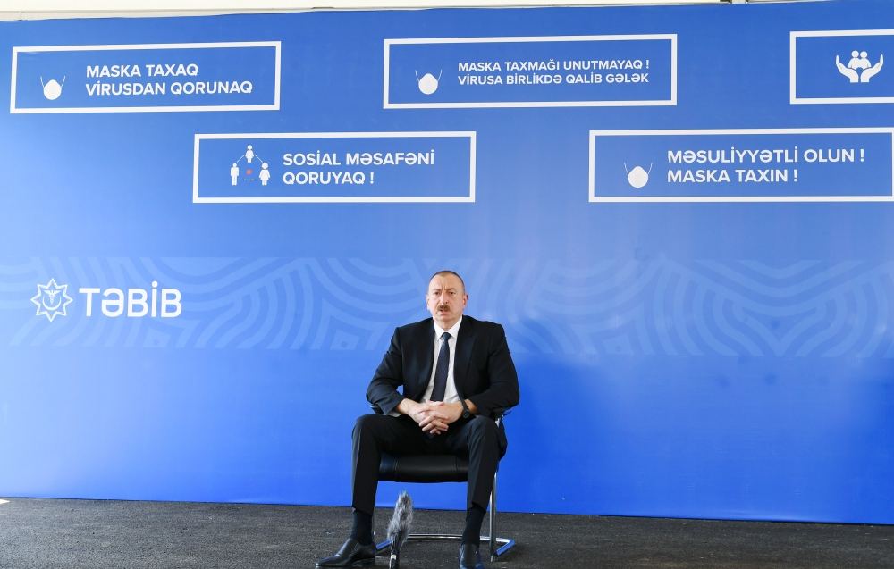 Президент Ильхам Алиев о богатых людях, нарушающих карантин: Если так будет продолжаться, то я поручу увеличить размеры штрафов