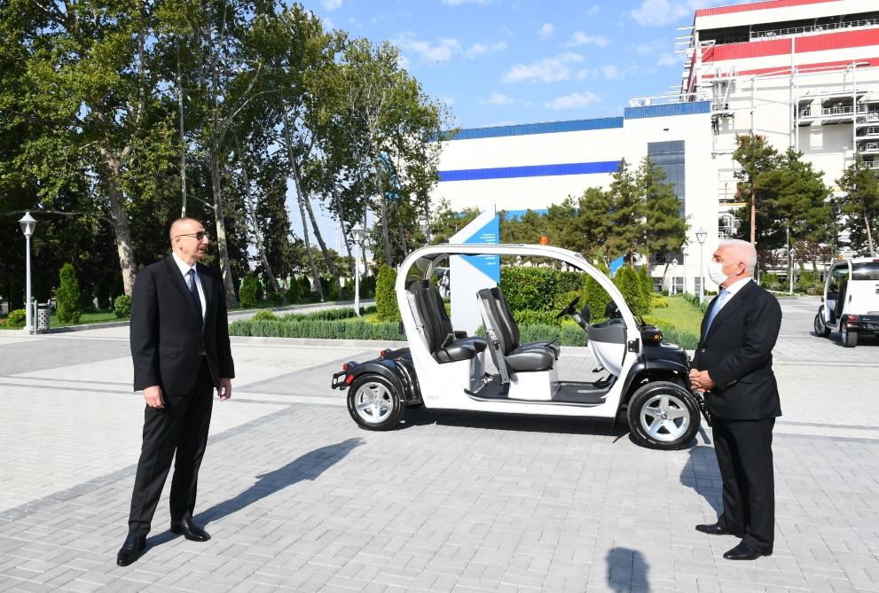Президент Ильхам Алиев принял участие в церемонии сдачи в эксплуатацию ТЭС "Азербайджан" после капитальной реконструкции в Мингячевире (ФОТО/ВИДЕО)