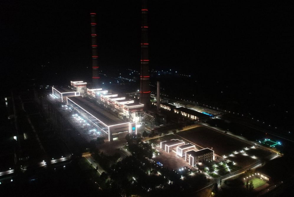 President Ilham Aliyev attends ceremony of launching “Azerbaijan” Thermal Power Station in Mingachevir after major overhaul (PHOTO)