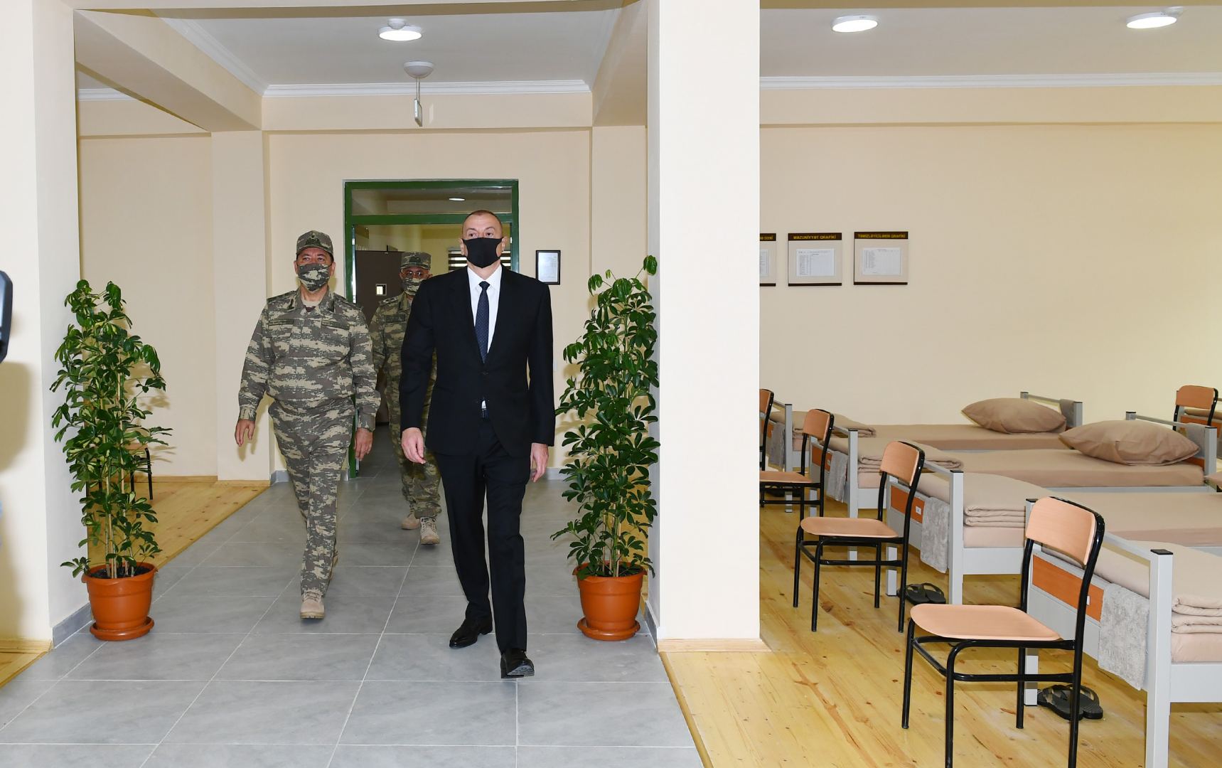 Президент Ильхам Алиев принял участие в открытии Н-ской воинской части министерства обороны (ФОТО/ВИДЕО)