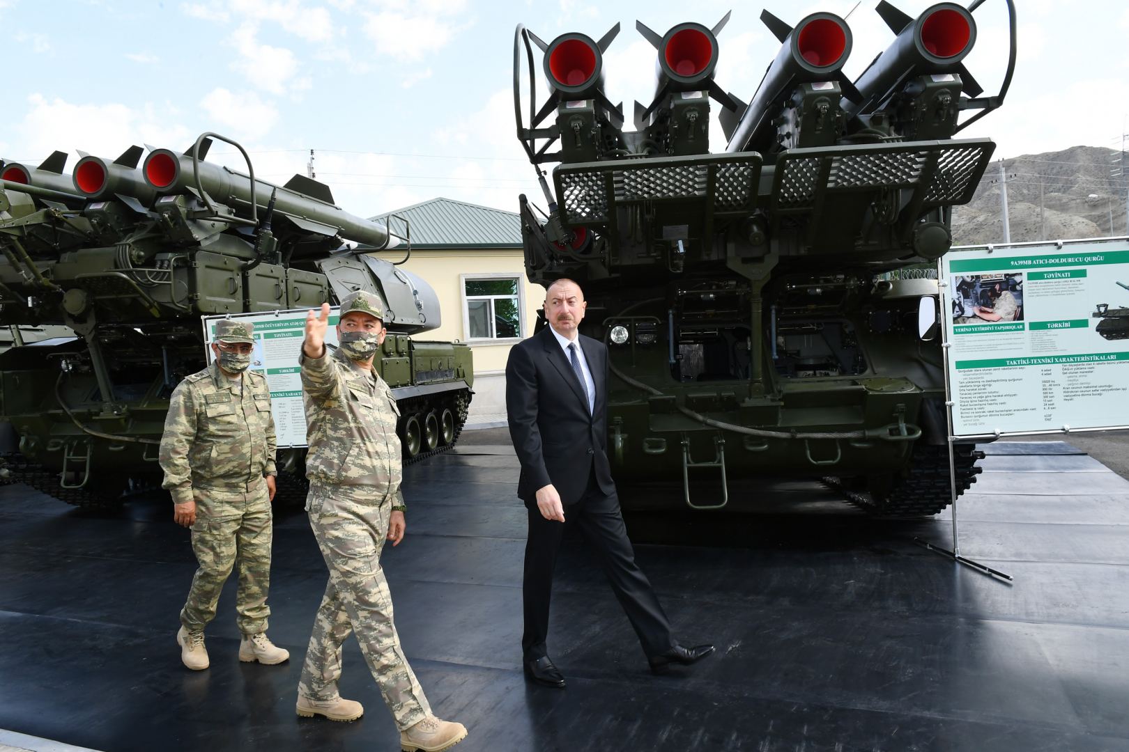 Президент Ильхам Алиев принял участие в открытии Н-ской воинской части министерства обороны (ФОТО/ВИДЕО)