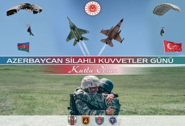 Turkish Ministry of National Defense congratulates Azerbaijan on Armed Forces Day