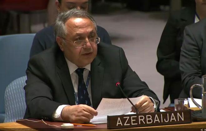 Armenia is far from fulfilling its international obligations - Permanent Representative of Azerbaijan to the UN