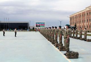 Группа азербайджанских миротворцев вернулась из Афганистана (ФОТО)
