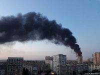 Пожар на фабрике по производству красок в Баку потушен (ФОТО/ВИДЕО) (Обновлено)