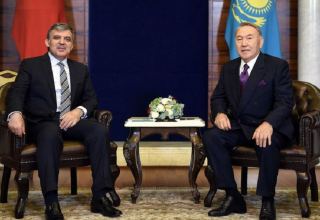Abdullah Gul congratulates Elbasy on jubilee